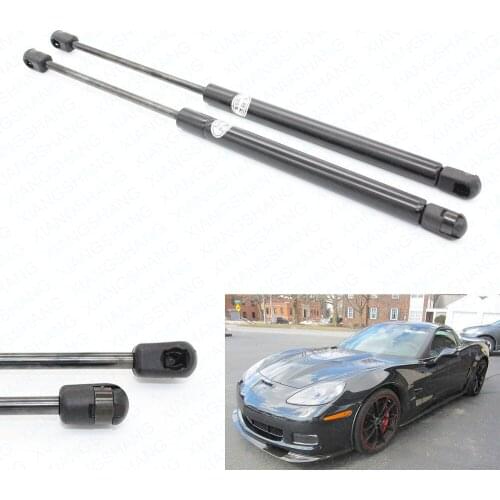 2 Rear Hatch Auto Gas Spring Lift Supports Fits for 2005 2006 2007-2011 2012 17.44 inches Chevrolet Corvette Coupe