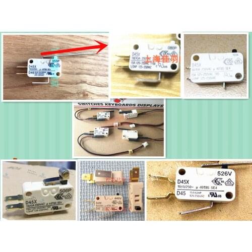 5pcs Various specifications D45X D459-V3AA microswitch 16A 250V