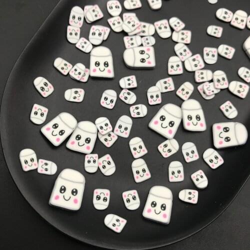 50g Elfin Polymer Clay Slices Sprinkles for Kids Diy,Craft/Nail Art/Scrapbook Decoration,Filler Polymer Clay Embellishments