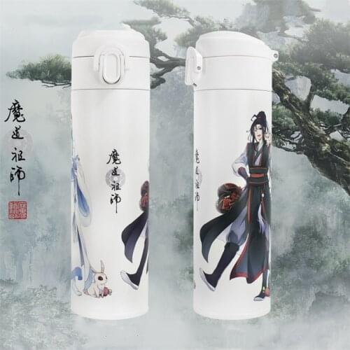 Anime Mo Dao Zu Shi 325 ML Stainless Steel Mug Car Coffee Tea Water Travel Office Funny Cup With Lid Children Adults Collection