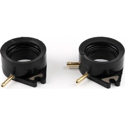 Artudatech Carburetor Intake Manifold Boots For Yamaha XV750/920/700 Virago 1100 XV1100 4M-13586-01-00 1TA-13586-00-00 Motor