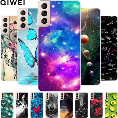 For Samsung Galaxy S21 Plus Case Silicone Soft TPU Phone Cover For Samsung S21 Ultra S 21 S21Plus 5G Cases Cute Fundas 2021