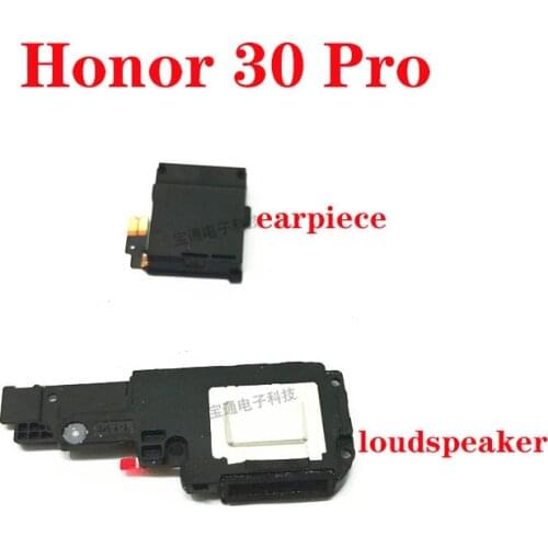 For Huawei Honor 30 Pro LoudSpeaker Loud speaker Buzzer Ringer Board+Earpiece Receiver Module Flex Cable Repair Parts