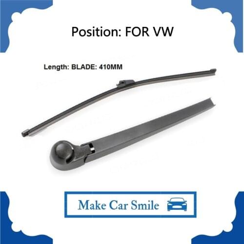 FOR VW T5 TRANSPORTER REAR WIPER BLADE AND ARM SET BRAND NEW 2003 -2016