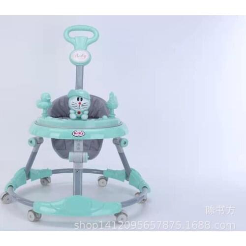 Baby Walker The New Anti-side Turn Baby Music Walker Scooter Folds Childrens Walker Baby Walkers Baby Sit To Stand