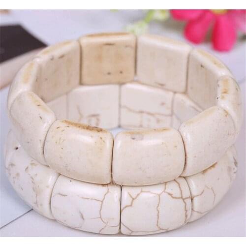 Fashion New Brand Bohemian Women Bracelet Jewellery Stone Mens Bracelet Boheme Jewelry Love Gift Elastic Bracelete Feminino