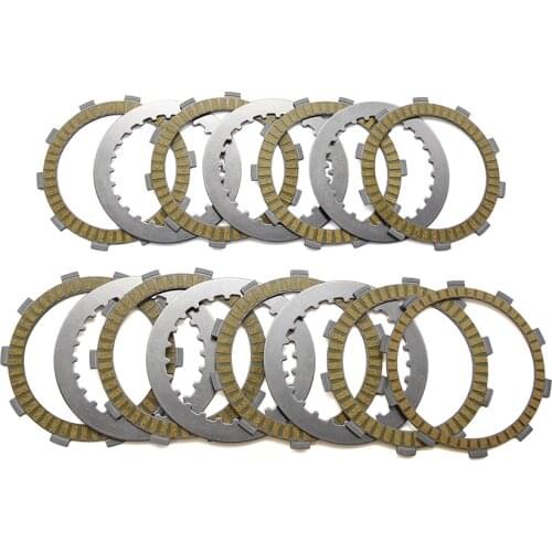 Motorcycle Clutch Friction Disc Plate Kit 8P For Suzuki GSXR600 V/W/X/Y GSXR600 K4/K5 21442-31E00/21442-31E20/21442-31E21