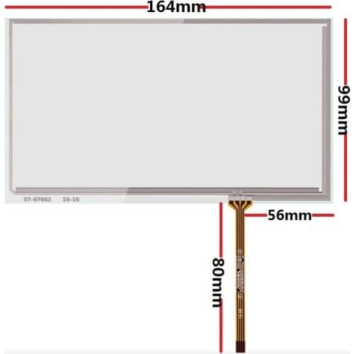 New 7 inch touch screen AT070TN94 AT070TN92 90 industrial grade 164*99mm