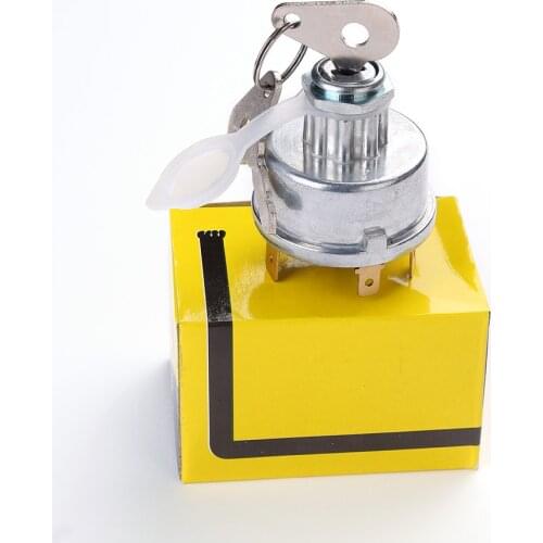 Ignition Switch Starter Universal Tractor Car Start Lock with 2 Key For Massey Ferguson David Brown