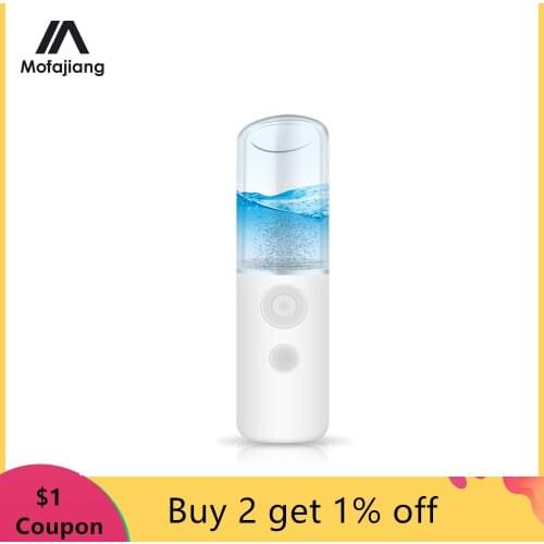 Mist Sprayer Mini 30ml Nano Portable Face Spray Facial Body Steamer Moisturizing Skin Care Portable Humidifier Instrument