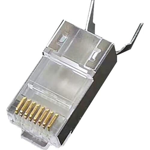 RJ45 Connector Cat7 8P8C Modular Ethernet Cable Header Plug for Network RJ 45 Cat7 Crimp Connector
