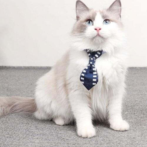 Adjustable Pets Bow Tie Stripes Red Black Pet Formal Tuxedo Costume Necktie Collar Puppy Grooming Ties for Small Dogs and Cats