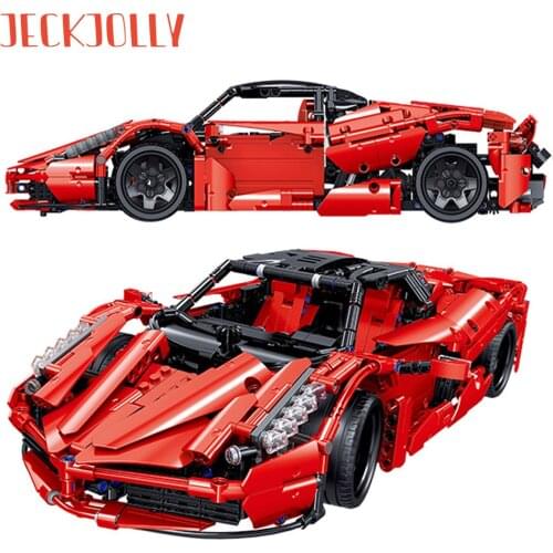 Sports Car Model Super Racing Speed Vehicle Building Blocks High-Tech City Racer Great Vehicles Kits Bricks Gifts Toys for Boys