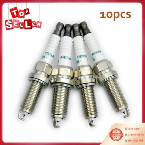 10pcs Iridium Spark Plug 22401-JK01D 22401-JD01B FXE24HR11 Fits For Nissan 370Z INFINITI M37 EX 37 QX50 3.7