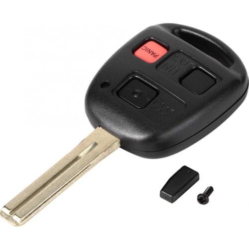 3 Buttons Car Remote Key Fob Replacement N14TMTX-1 Fit for Lexus Car Key 3 Buttons Key Car Accessories