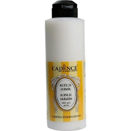 Cadence Acrylic Water Based Semi Matte Satin Varnish 250ml