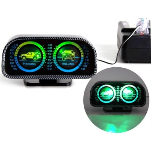 Car Compass Level Wave Instrument Balancer Car Level Meter Slope Meter SUV Guide Ball Car Special Slope Instrument