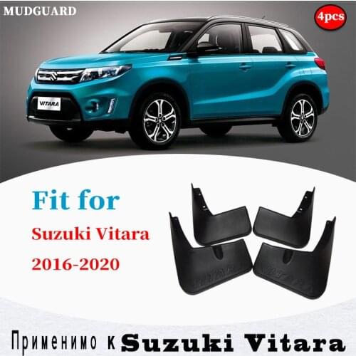 4pcs FOR Suzuki Vitara Mudguards Fender Mud Flap Guard splash Mudguard Fenders Mudflaps car accessories auto styline Front Rear