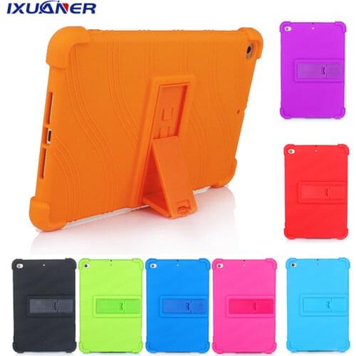 For Ipad Pro 11 Case 2020 Kids Shockproof Case for IPad Mini 3 2 1 Case Silicone Soft Back Kickstand Cover for IPad Air 2 Case
