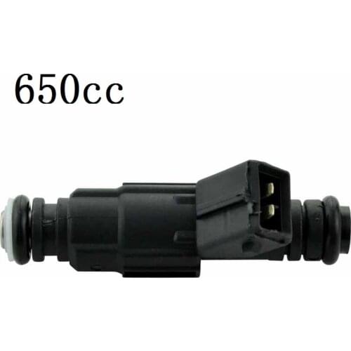 650 cc Fuel Injector Plastic and Stainless Steel Low Impedance Fuel Spray Sozzle High Quality
