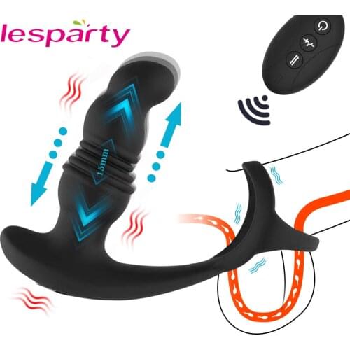 Anal Vibrator Prostate Masturbators Vibrations Erotic Massager for men Anal Butt Plug Dildos Remote Control Sex Toys for Adult