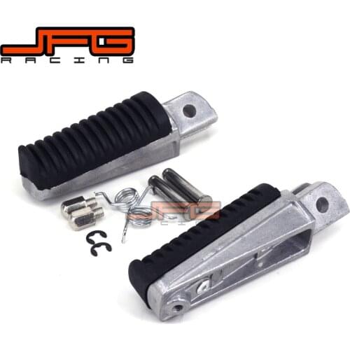 Footrest Front Foot Pegs For YAMAHA TDR125 FZ6 FZR600 FZS600 XJ600 YZF600 MT03 TDM900 YZF1000 XJ900 BT1100 FJR1300 Motorcycle