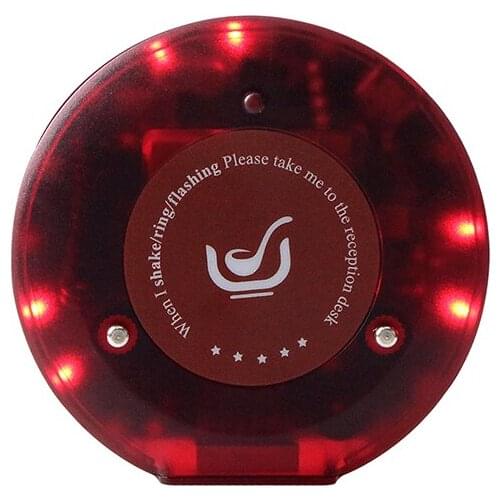 SHIHUI 1 pcs Coaster Pagers use for Wireless Calling guest paging system