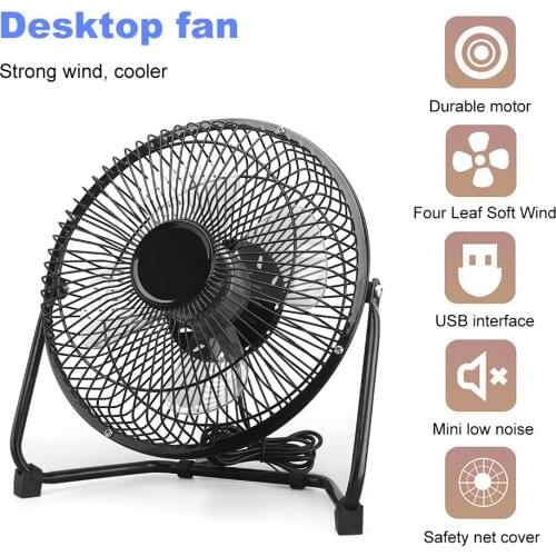 Portable Small Desk USB Cooler Cooling Fan Office Table USB Mini Fans Super Mute Silent for Notebook Laptop Computer