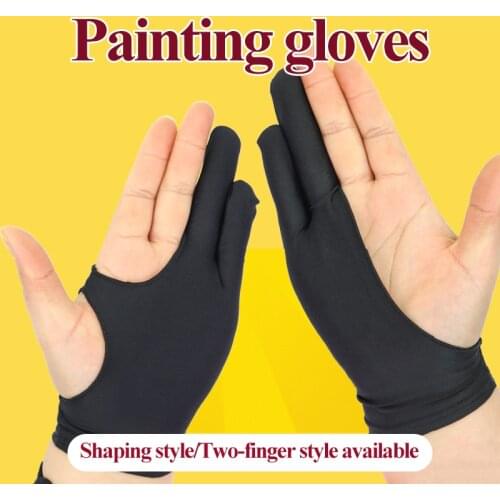 Antifouling Gloves for Any Graphics/Table/Drawing for Left and Right Hand Drawing Gloves