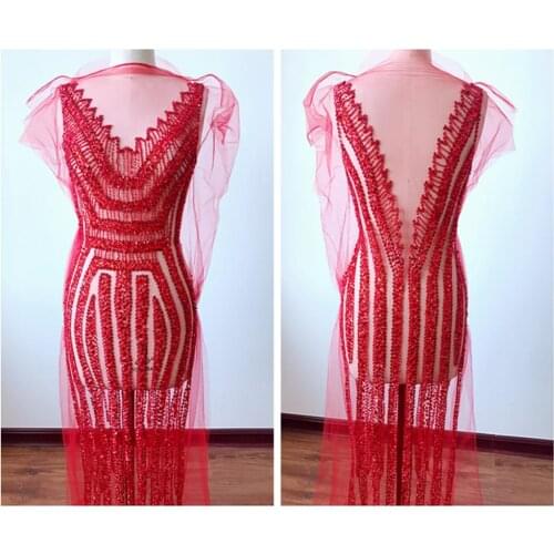 3 colour Handmade silver rhinestones applique full body sew on beads sequins stones patches for wedding dress