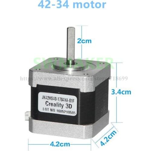 SWMAKER 1pcs 42 / NEMA17 stepper Motor For Creality CR-10 / CR-10S 3D Printer