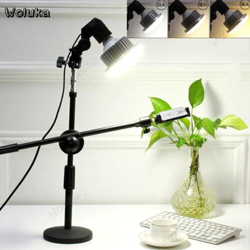 LED photography Lamp bulb live fill light bracket photo light Stand jewelry antiques indoor HD shooting lights CD50 T10
