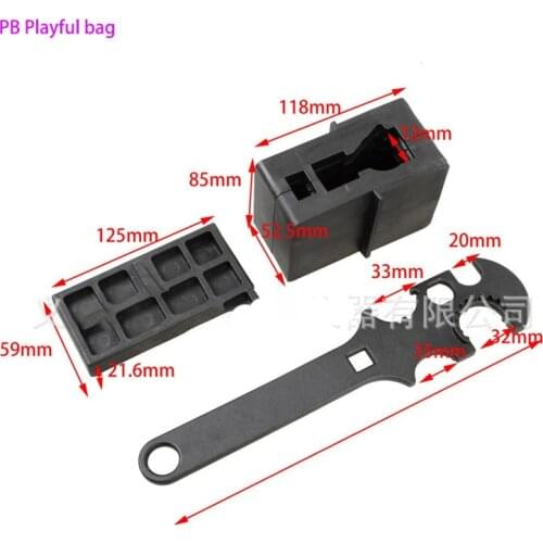 Outdoor sports tactics model AR15/M4 wrench metl large spanner three piece pliers block clamp pad field tools accessories T157