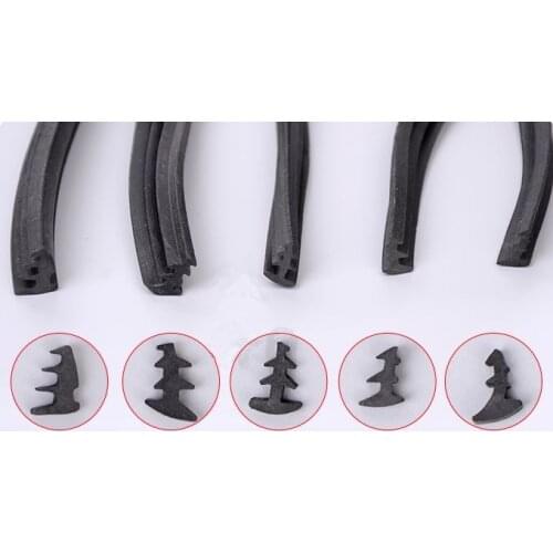 10 meters rubber sealing strip door and window glass soundproof windproof moisture proof fixed sealing strip