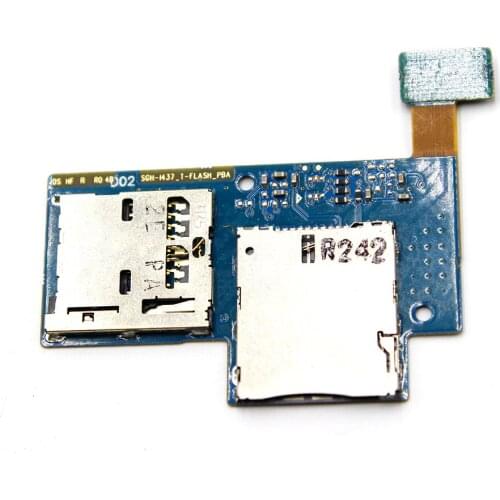 10pcs/lot High quality For Samsung SGH-I437 I437 I8730 Sim Card Reader Holder Tray Slot Flex Cable