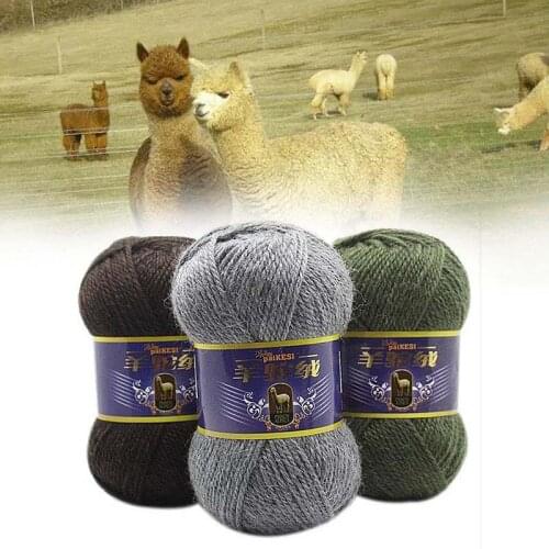 100g Camel Alpaca Knitted wholesale Handcraft Supersoft Knitting Crochet Sweater Qulity Yarn Thick Soft diy Wool cashmere
