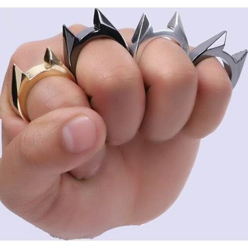1000 pcs Breaker Finger Lady Weapon Window ring Fight Combat Survival Women EDC Tool Self defence Protect Outdoor Emergency