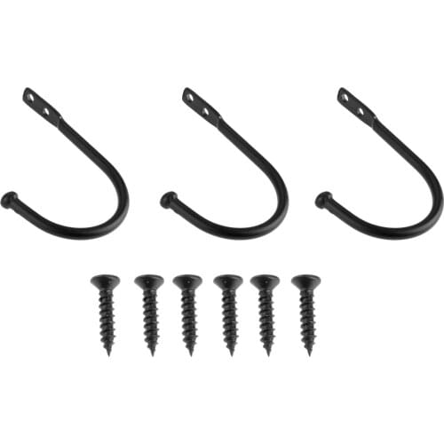 2Pcs/5Pcs Zinc Alloy Wall Door Bath Coat Hook Vintage Hanger Bathroom Kitchen Bedroom Fitting Room For Furniture Black 79*53mm