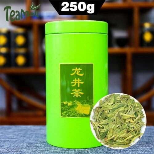 2021 Zhejiang Big Buddha Dragon Well Loose Leaf Dragonwell Teas Green Chinese Tea Gift Kin Can 250g