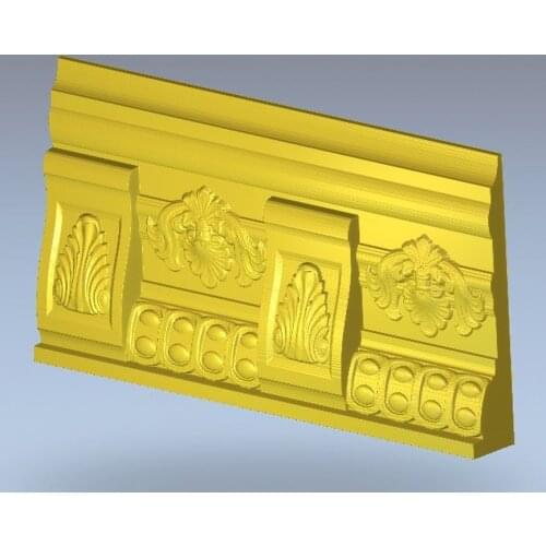 3d model relief for cnc in STL file format Meandr_15