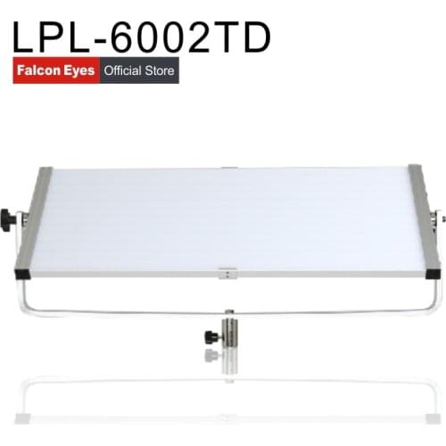 FalconEyes Diving Video Light 120W SoftDaylight Panel Light 600pcs LED Studio Photo Video Interview Lighting LPL-6002TD CD5 yn