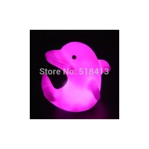 Movie tv toy plastic electronic toy Gags & Practical Jokes Colorful Glowing Dolphins Small Lights Flash Children Light-emitting