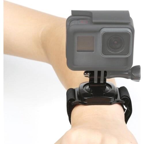 360 Degree Rotation Hand Wrist Strap Mount for Gopro Hero 7 5 6 4 Session Xiaomi Yi 4K SJCAM SJ6 Eken h9 Go Pro Accessory