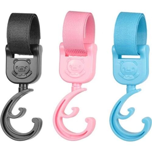 2Pcs/Lot Baby Stroller Hook Strong Hanger For Baby Pushchair Prams Poussette Hook Stroller Organizer Hanger Hook For Diaper Bags