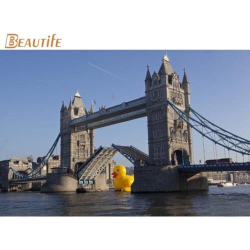 Best Nice Custom Tower Bridge Canvas poster Wall decoration poster More Size Custom your Personalized gift