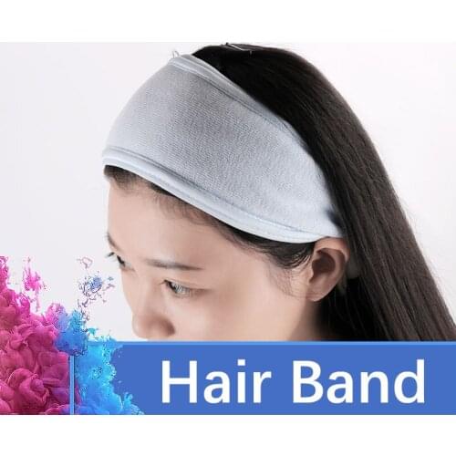 Fashion style lady Composite fiber absorbing sweat Yoga headband candy color sport sweat hair band popular hair accessories
