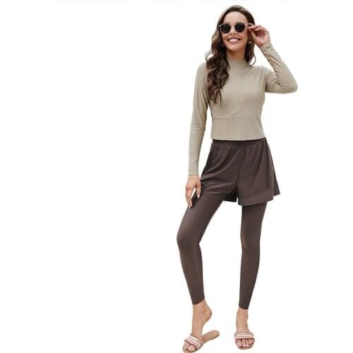 MyZyQg Swimwear With Sleeves