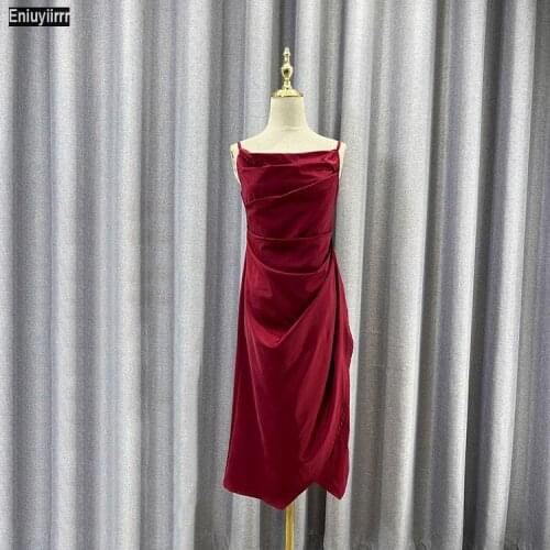 Christmas Party Club Wear Sexy Feminine Vestidos Fashion Women Solid Wine Red Long Midi Bandage Bodycon Pencil Dress