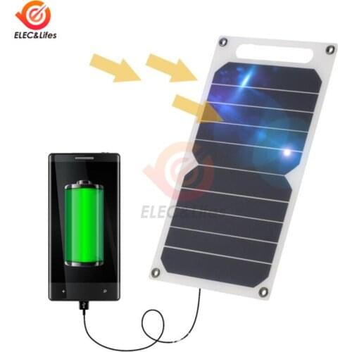 5V Portable Solar Panel Car Charging Board Solar Energy Panel Powered Emergency For iPhone Xiaomi Samsung mobile power bank