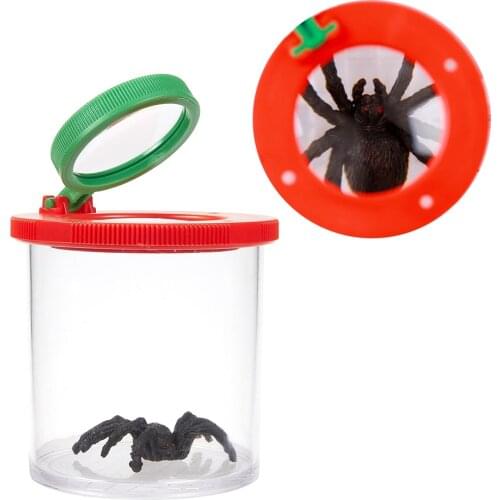 Insect Box Zoom Insect Viewer 3x-6x Magnifier ChildrenS Toys Biological Class Zoom Observation Insect Box